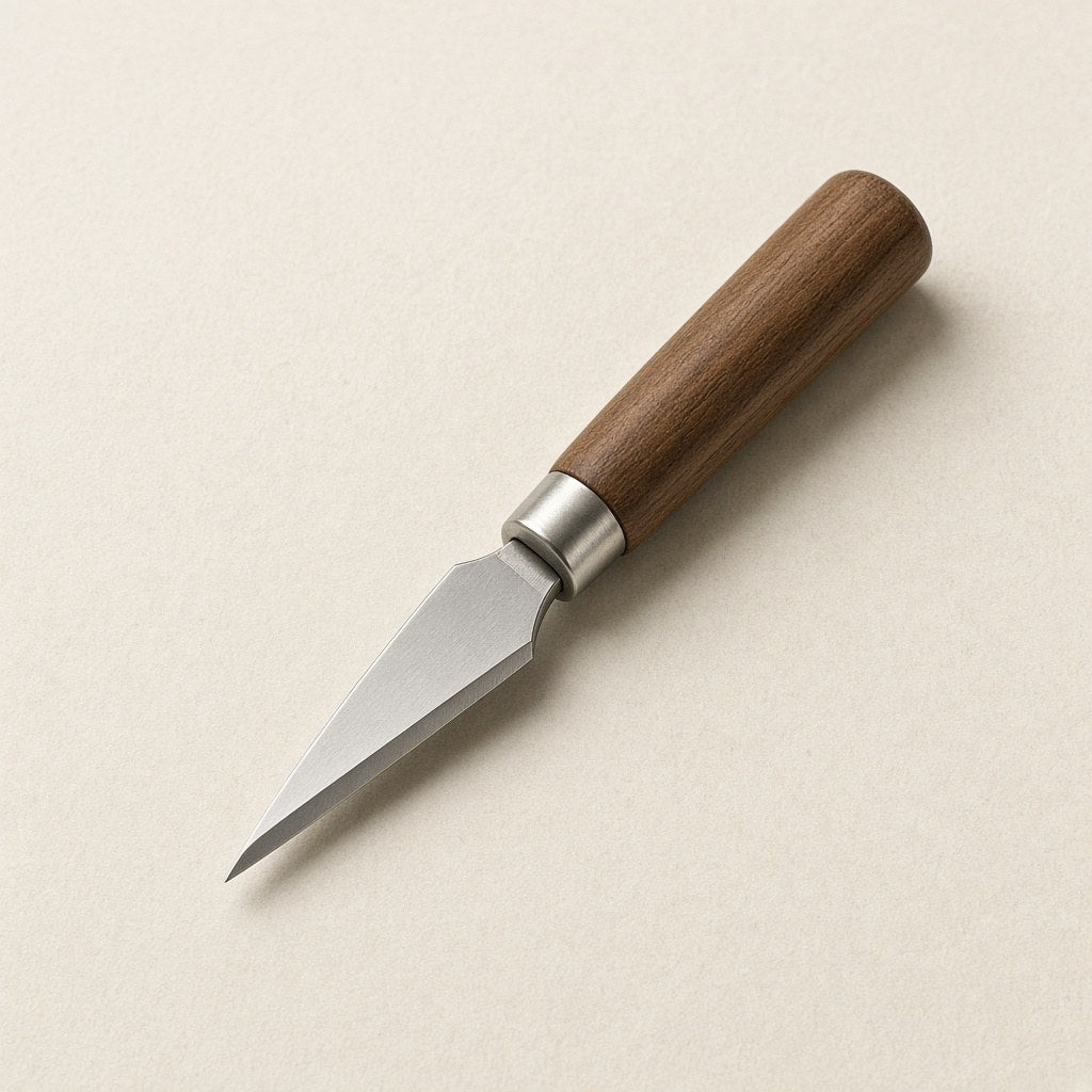 Steel ink knife