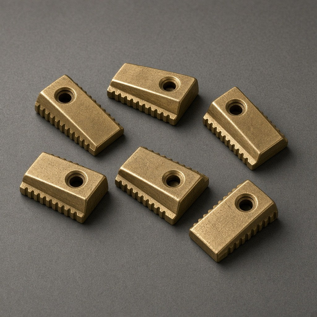 Brass quoins