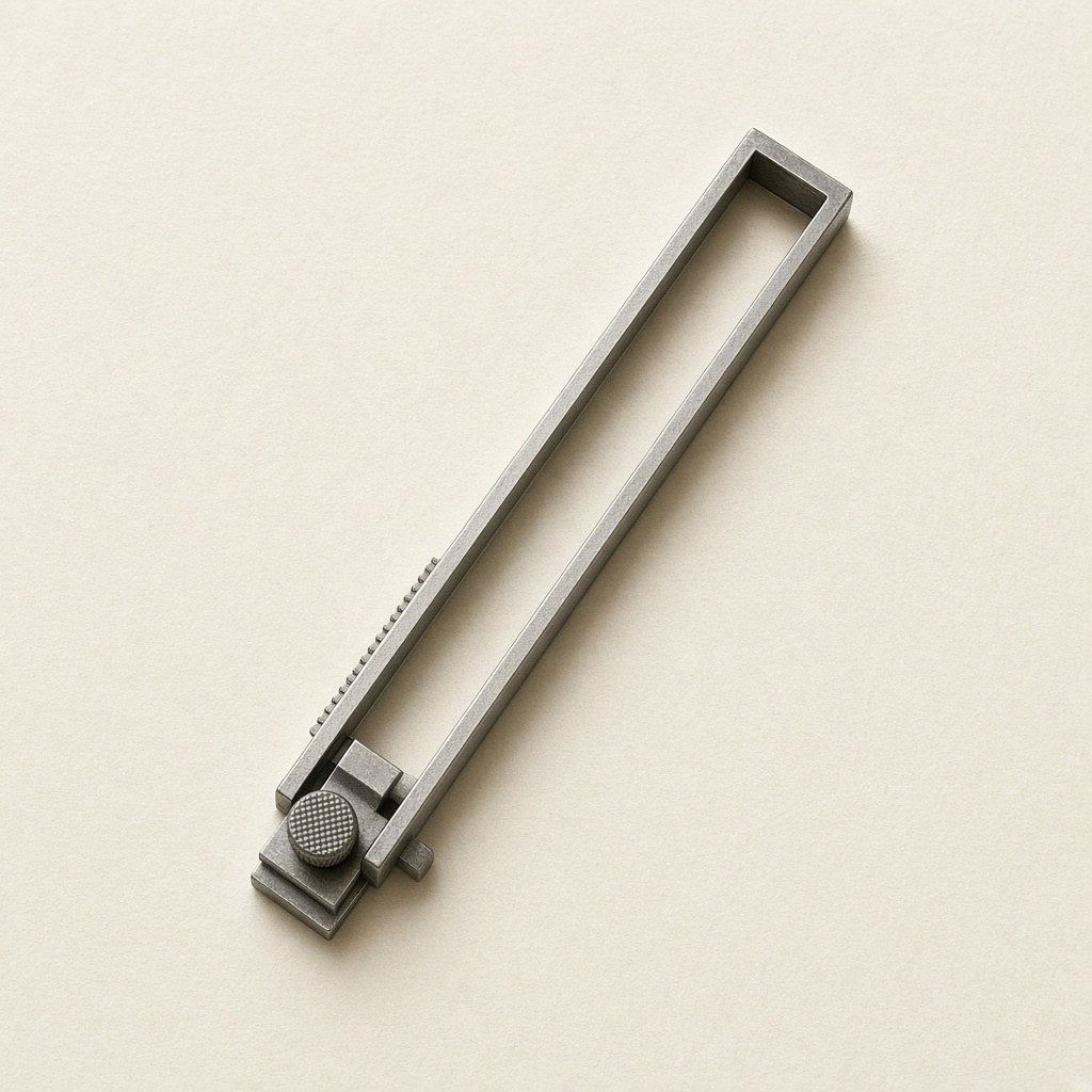 Steel composing stick